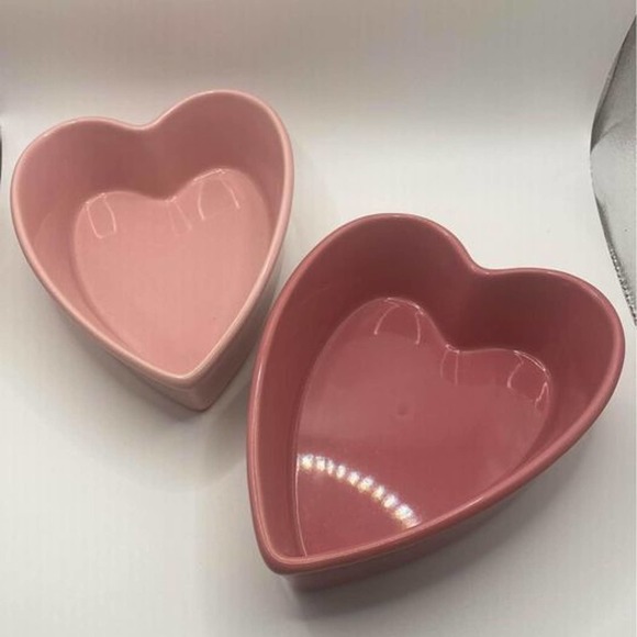 Chantal Heart Dessert Tart Casserole Bakeware Dish Set - Picture 1 of 3